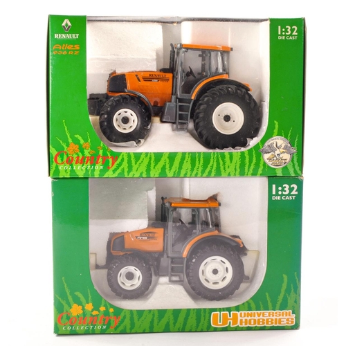 168 - Universal Hobbies 1/32 Farm Issues comprising 1) Renault Atles 936 RZ Tractor. Appears Excellent and... 