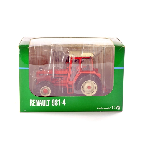 171 - Replicagri 1/32 Farm Issue comprising Renault 981-4 Tractor. Appears Excellent and secured in Box wi... 