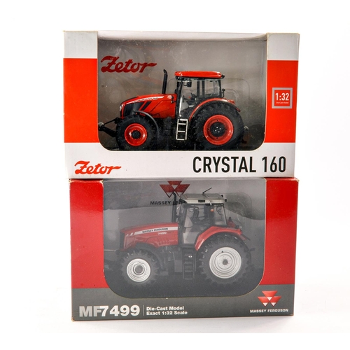 190 - Universal Hobbies 1/32 Farm Issue comprising 1) Zetor Crystal 160 Tractor. Appears Excellent and sec... 