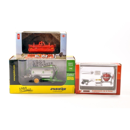 208 - Universal Hobbies 1/32 Farm issue comprising 1) Farming equipment set. Excellent and secure in Box w... 