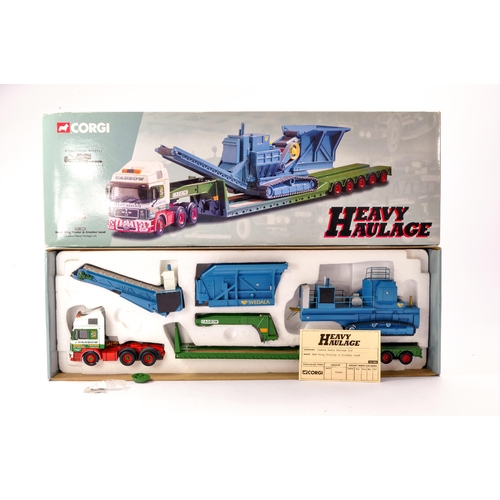 222 - Corgi 1/50 Diecast Model Truck issue comprising No. CC12002 MAN King Trailer and Crusher Load in the... 