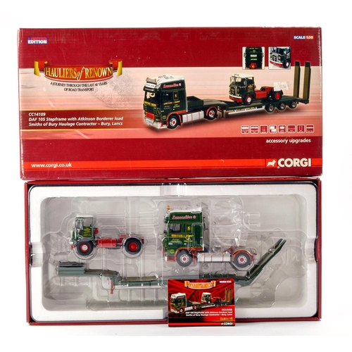 228 - Corgi 1/50 Diecast Model Truck issue comprising No. CC14109 DAF 105 Step frame with Atkinson Bordere... 