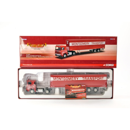 231 - Corgi 1/50 Diecast Model Truck issue comprising No. CC15301 Scania 111 Tandem Axle Box Van in the li... 