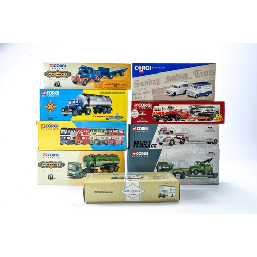 269 - Corgi Diecast issues comprising nine boxed commercial issues, mostly from the 'Classics' series incl... 