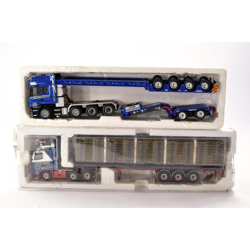 27 - Corgi Diecast Model Truck issues comprising Steve Swain and TDR, inner boxes only. Both are fair, mi... 