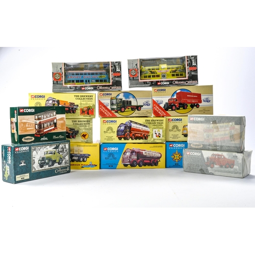 272 - Corgi Diecast issues comprising Fifteen boxed commercials, mostly from the Classics series. All look... 