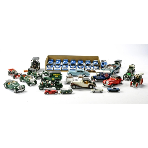 283 - Unboxed diecast car group comprising attractive selection of Racing Rally Metro issues plus assorted... 