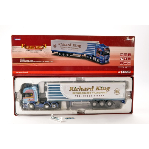 34 - Corgi Diecast Model Truck issue comprising No. CC13731 Scania R Fridge Trailer in the livery of Rich... 