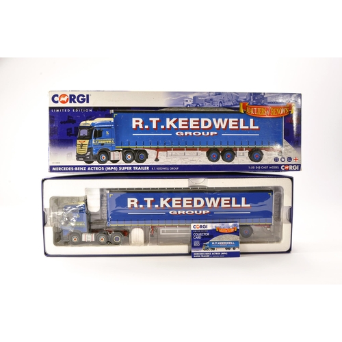 5 - Corgi Diecast Model Truck issue comprising No. CC15808 Mercedes Benz Actros Super Trailer in the liv... 