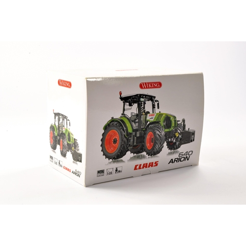 89 - Wiking 1/32 Farm Model issue comprising Claas Arion 640 Tractor. Excellent and secured in Box.