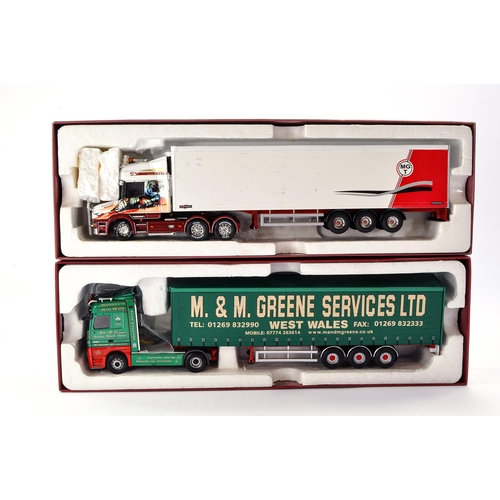 9 - Corgi Diecast Model Truck issue comprising No. CC13821 Mercedes Actros Curtainside in the livery of ... 