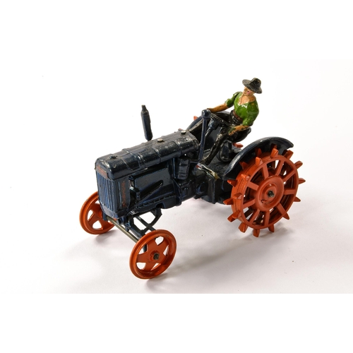 98 - Britains 1/32 Farm issue comprising No. 128F Fordson E27N Major Tractor. Rubber Tyres / Metal Wheels... 