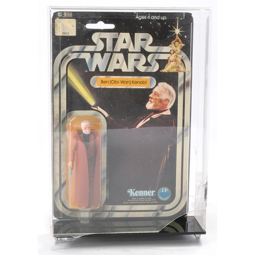 496 - Kenner Star Wars Original Carded Figure comprising Ben (Obi-Wan) Kenobi. Factory sealed with no evid... 