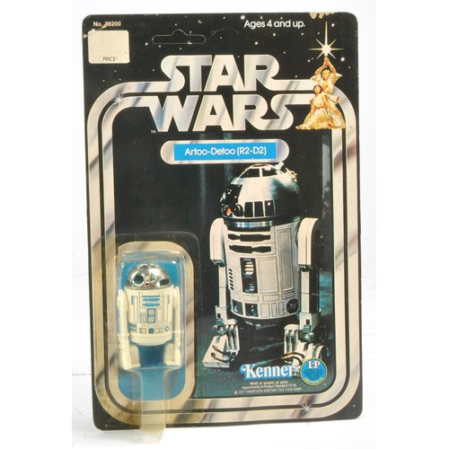 500 - Kenner Star Wars Original Carded Figure comprising Artoo-Detoo (R2-D2) . Factory sealed with no evid... 