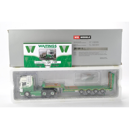 47 - WSI 1/50 high detail model truck issue comprising Scania Streamline Low Loader in the livery of Wait... 