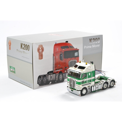 61 - Drake Collectibles 1/50 high detail model truck issue comprising No. Z01440 Kenworth K200 Prime Move... 