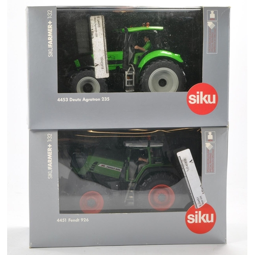 79 - Siku 1/32 Farm issues comprising Deutz Agrotron and Fendt 926. Both look to be excellent in boxes, b... 