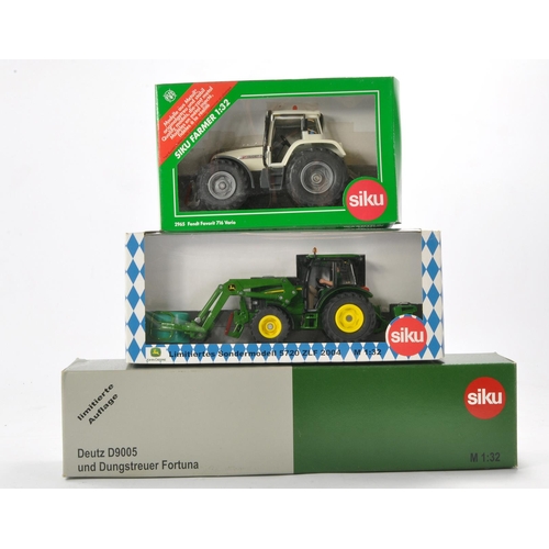 86 - Siku 1/32 Farm issues comprising ZLF 2004 John Deere 5720 Tractor plus Fendt 711 White Edition and V... 