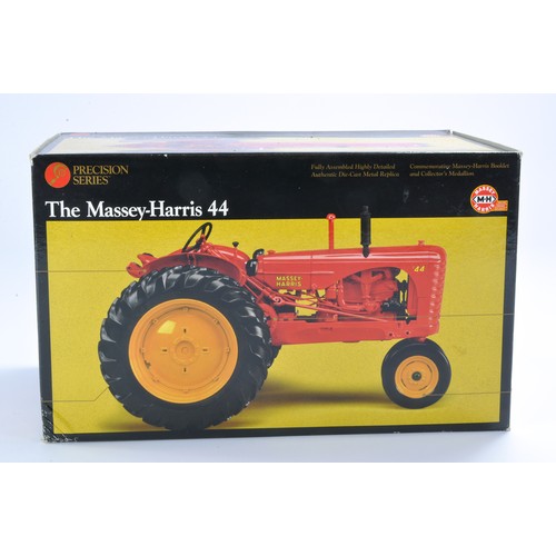 90 - Ertl 1/16 Farm issue comprising Precision Series Massey Harris 44 Tractor. Looks to have not been di... 