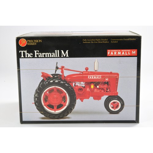 91 - Ertl 1/16 Farm issue comprising Precision Series Farmall M Tractor. Looks to have not been displayed... 