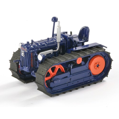 97 - Handbuilt 1/32 farm issue comprising Fordson Major E27N P6 Crawler tractor. Looks to be without faul... 