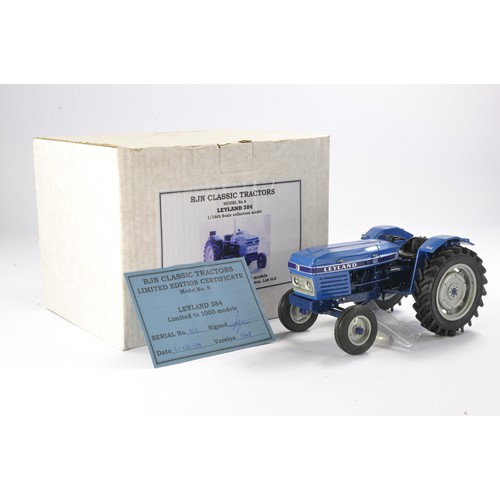 105 - RJN Classic tractors 1/16 Leyland 384 tractor. Limited edition of 1000 models. Generally very good t... 