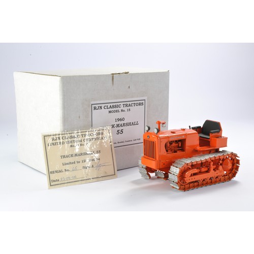 107 - RJN Classic tractors 1/16 Track Marshall 55 crawler tractor.  Limited edition of 125 models. General... 