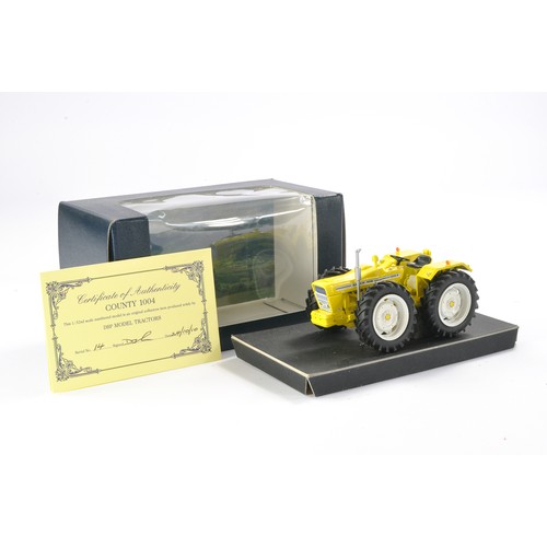 118 - DBP Hand built 1/32 farm model comprising County 1004 industrial tractor. Limited Edition 1 of 30. A... 