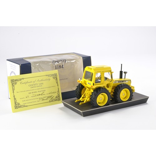 122 - DBP Hand built 1/32 farm model comprising County 1184 industrial tractor. Limited Edition 1 of 100. ... 