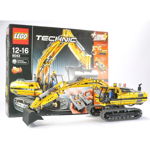 130 - Lego Technic comprising set no. 8043 Technic Excavator.  Set is built but complete with original pac... 