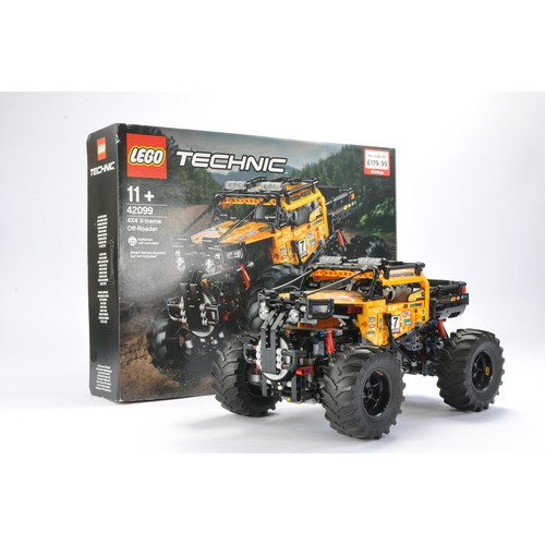 136 - Lego Technic comprising set no. 42099 4x4 X-Treme off roader. Set is built but complete with origina... 