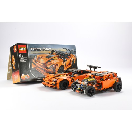 141 - Lego Technic comprising set no. 42093 Chevrolet Corvette ZR1. Set is built but complete with origina... 