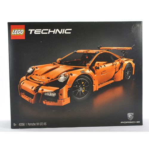 146 - Lego Technic comprising Set No. 42056 Porsche GT3RS. Used but complete.