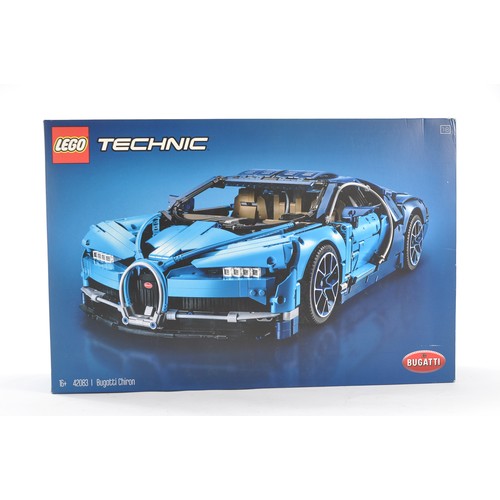 147 - Lego Technic comprising Set No. 42083 Bugatti Chiron. Used but complete.