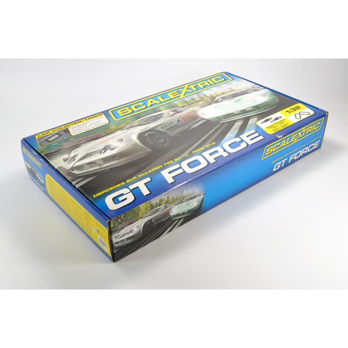 182 - Scalextric Slot Car Set comprising GT Force. Contents sealed.