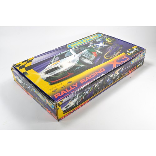 183 - Scalextric Slot Car Set comprising Rally Racing. Contents look complete with little or no use.