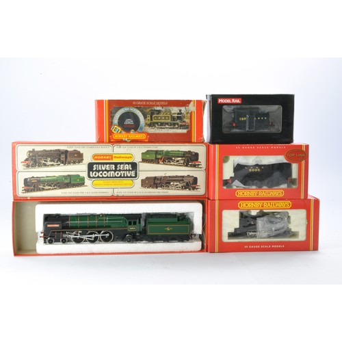 438 - Group of model railway comprising 1) Hornby Railways R. 552 B. R. 4-6-2 Locomotive 'Oliver Cromwell'... 