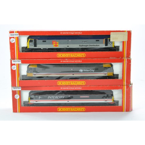 490 - Model Railway issue comprising a trio of Locomotives to include 1) Hornby No. R116 BR CC Diesel  Ele... 