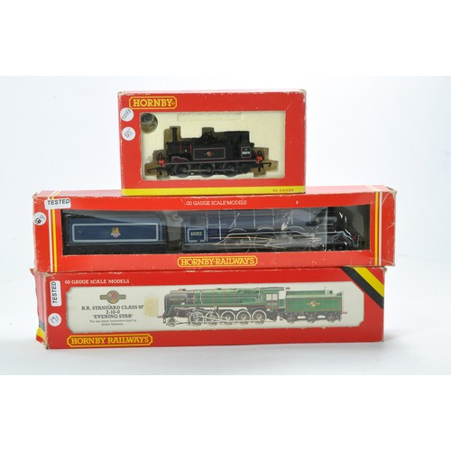 535 - Model Railway issues comprising of locomotives to include 1) Hornby B. R. Standard Class 9F 2-10-0 '... 