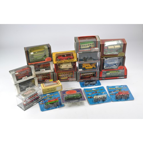 562 - A group of 22 Die-Cast vehicles from various makers including EFE and Base toys. Generally very good... 