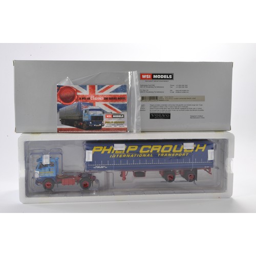 73 - WSI Collectibles 1/50 high detail model truck issue comprising No. 01-3433 Volvo F88 4x2 + Classic C... 