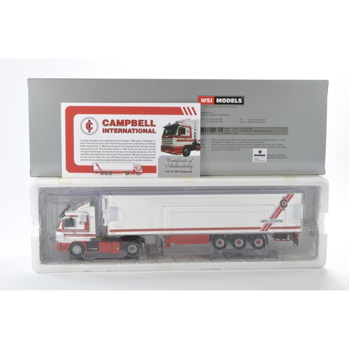 79 - WSI Collectibles 1/50 high detail model truck issue comprising No. 02-2829 Scania 3 Streamline 4 x 2... 