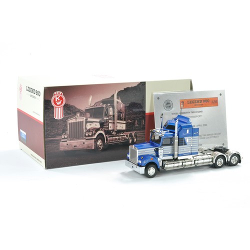 86 - Drake Collectibles 1/50 high detail model truck issue comprising No. Z01492 Kenworth Legend 900 in t... 