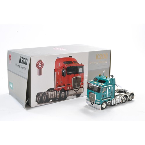 91 - Drake Collectibles 1/50 high detail model truck issue comprising No. Z01460 Kenworth K200 Prime Move... 