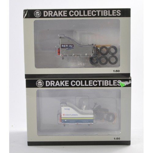 96 - Drake collectibles Model Truck issues comprising duo of Ballast Boxes. Excellent in boxes.