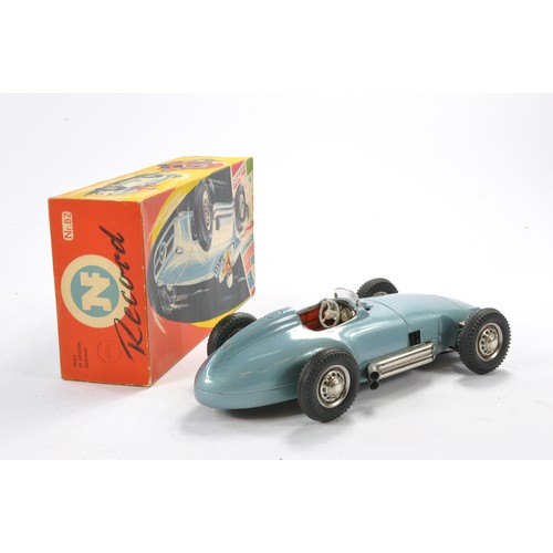 542 - JNF (West Germany) Friction Driven No. 82 Large tinplate Litho Mercedes 'Record' Racing Car. Missing... 