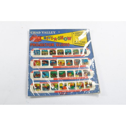 520 - Chad Valley Give-a-show project slides featuring Gerry Anderson's Supercar and Fireball XL5 plus the... 