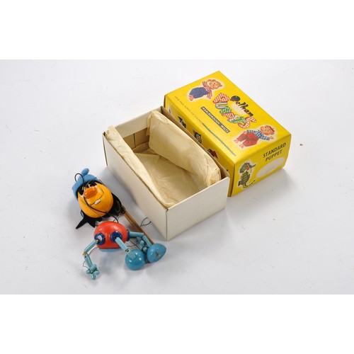 513 - Blue Peter theme from series featuring 'Bleep and Booster' comprising Pelham Puppet Trug. Looks to b... 