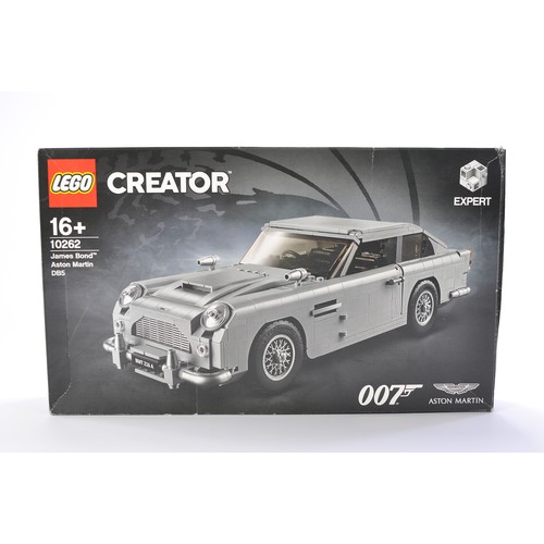 2 - Lego Model Kit comprising No. 10262 James Bond Aston Martin DB5. Kit is used but complete.