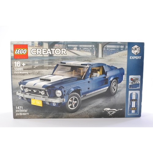 5 - Lego Model Kit comprising No. 10265 Ford Mustang. Kit is used but complete.